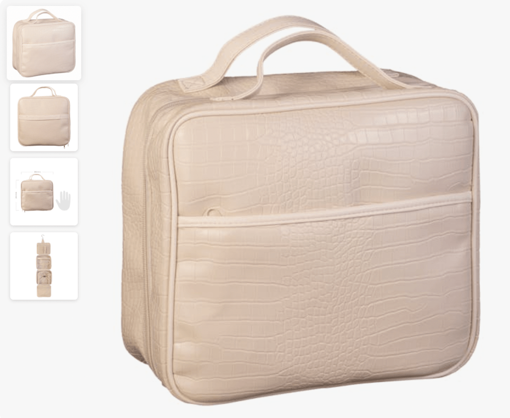 ¡El neceser ORGANIZADOR de 14€ de Mercadona que cambiará tu forma de&nbsp;viajar!